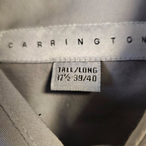 Two Signature Carrington Shirts - Tall 17 1/2 39/40 - Picture 3 of 4